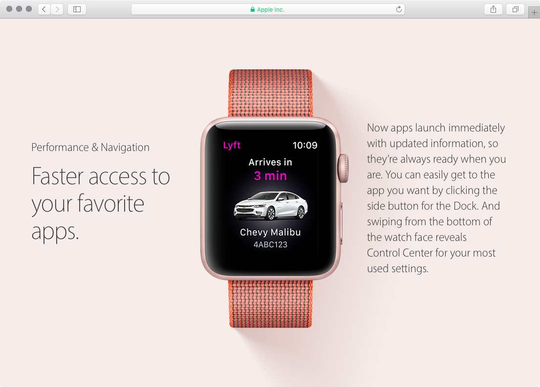 Lyft on Apple Watch